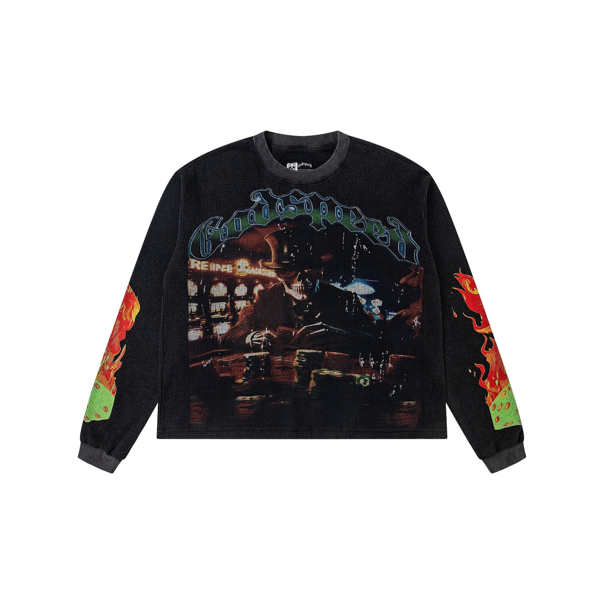 Godspeed E Pluribus Unum Graphic Long-Sleeve T-Shirt ¡ª hero