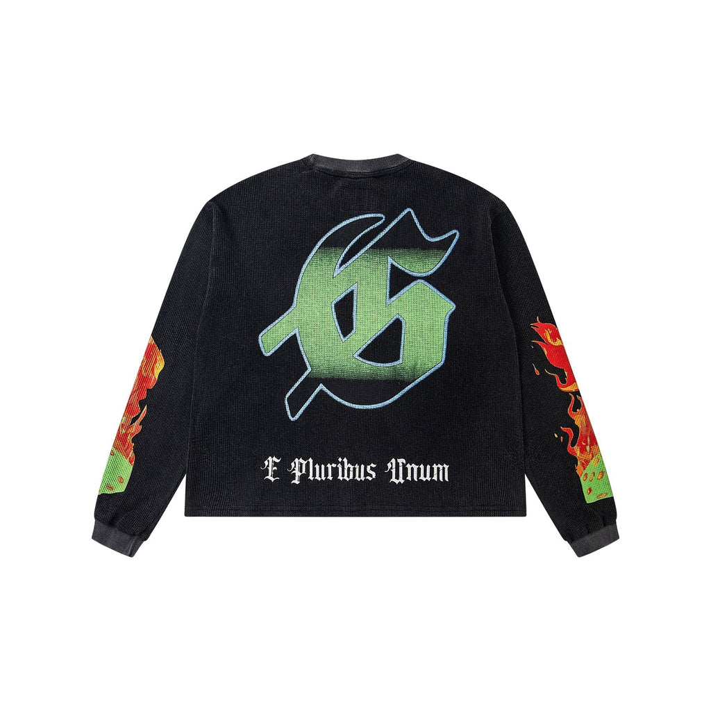 Godspeed E Pluribus Unum Graphic Long-Sleeve T-Shirt ¡ª back
