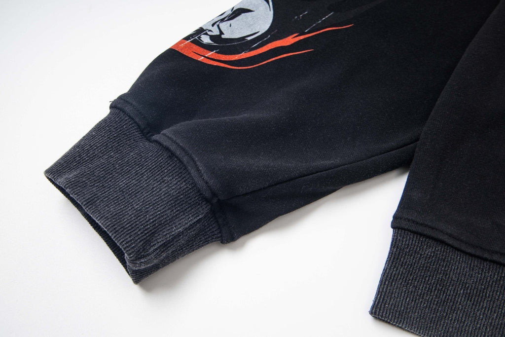 Godspeed Out of Many One Car Graphic Hoodie ¡ª detail