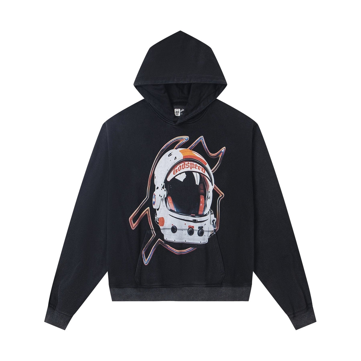 Godspeed Astronaut Shuttle Graphic Hoodie ¡ª front