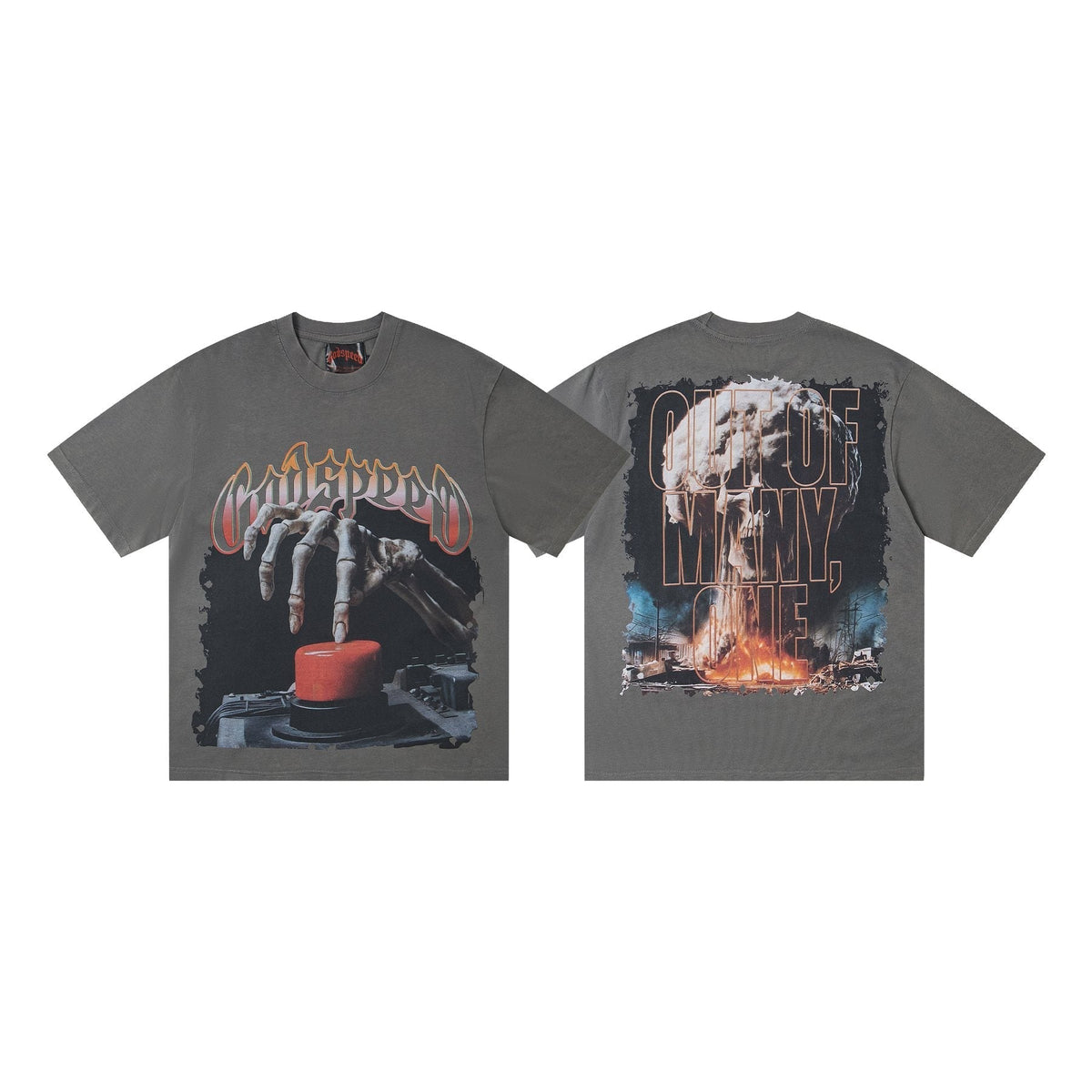 Godspeed Cult of Many Graphic Short-Sleeve T-Shirt ¡ª front