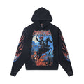 Godspeed Out of My Mind Cowboy Flame Graphic Hoodie ¡ª hero