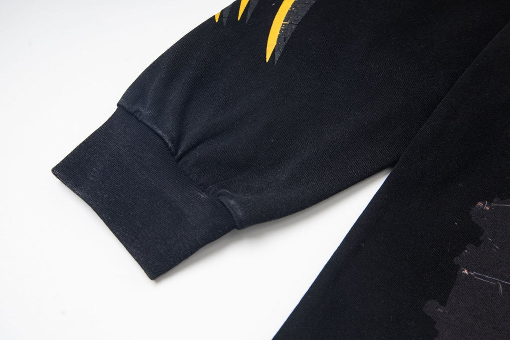 Godspeed White Graphic Long-Sleeve T-Shirt ¡ª detail