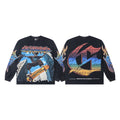 Godspeed White Ink Graphic Long-Sleeve T-Shirt ¡ª hero