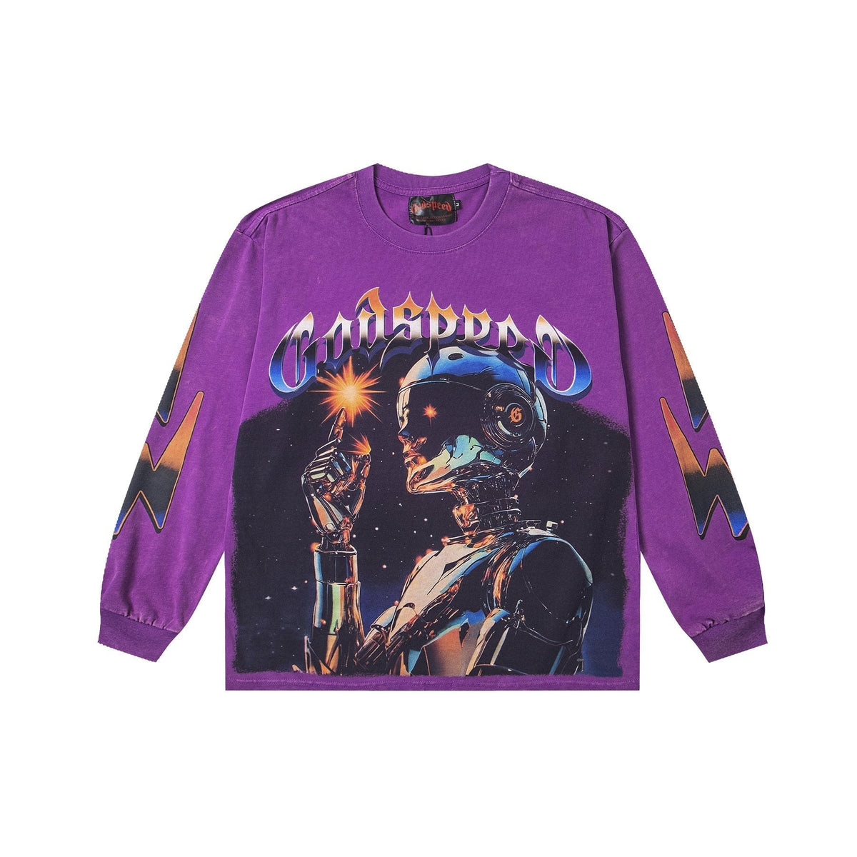 Godspeed E Pluribus Unum Washed Long-Sleeve T-Shirt ¡ª front