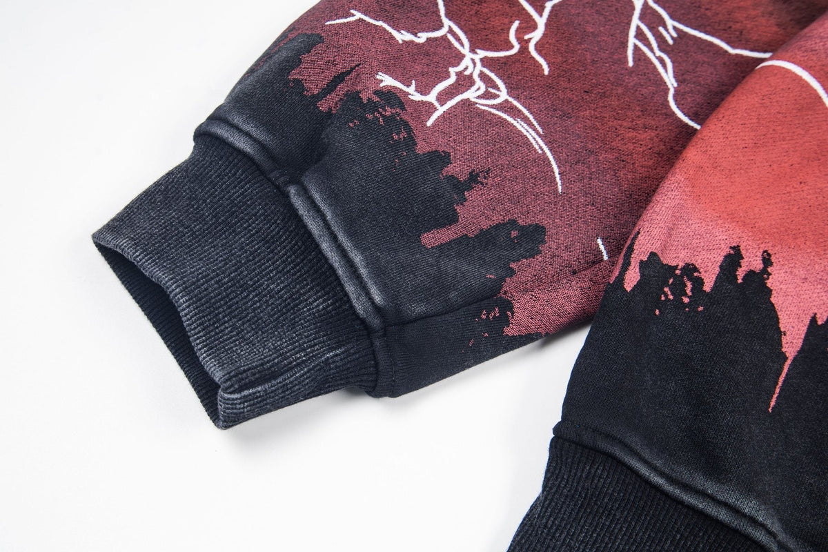 Godspeed Out of Many One All-Over Print Zip Hoodie ¡ª detail