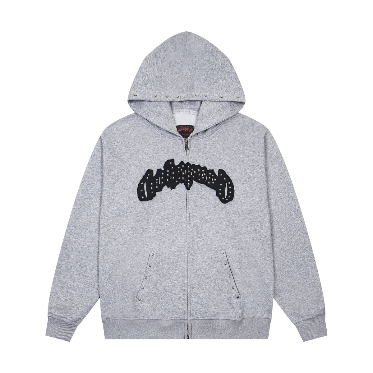 Godspeed Rhinestone-Style Zip Hoodie ¡ª hero
