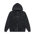 Godspeed Rhinestone-Style Zip Hoodie ¡ª front