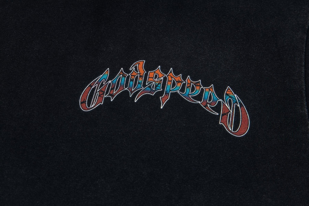 Godspeed Skeleton Back Graphic T-Shirt ¡ª detail