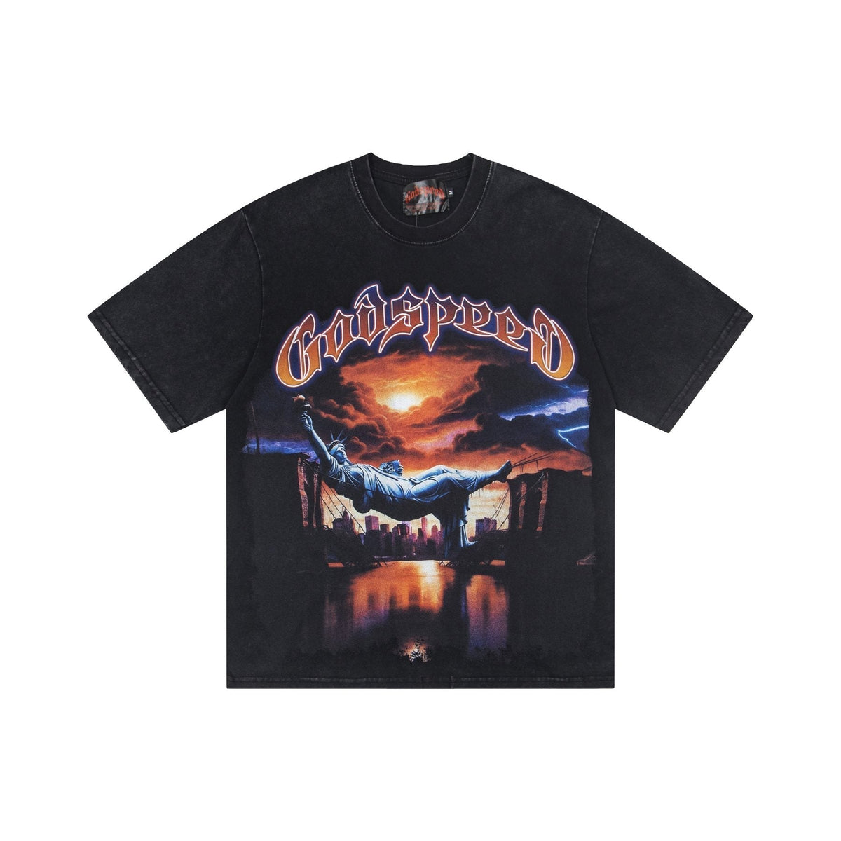 Godspeed Out of Many One Short-Sleeve Graphic T-Shirt ¡ª front