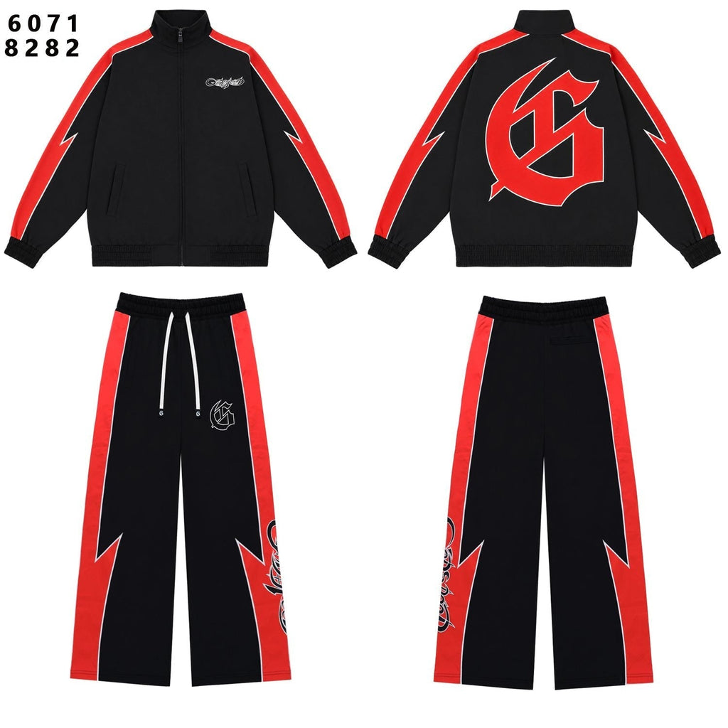 Godspeed Gothic G Contrast Panel Tracksuit Set ¡ª front