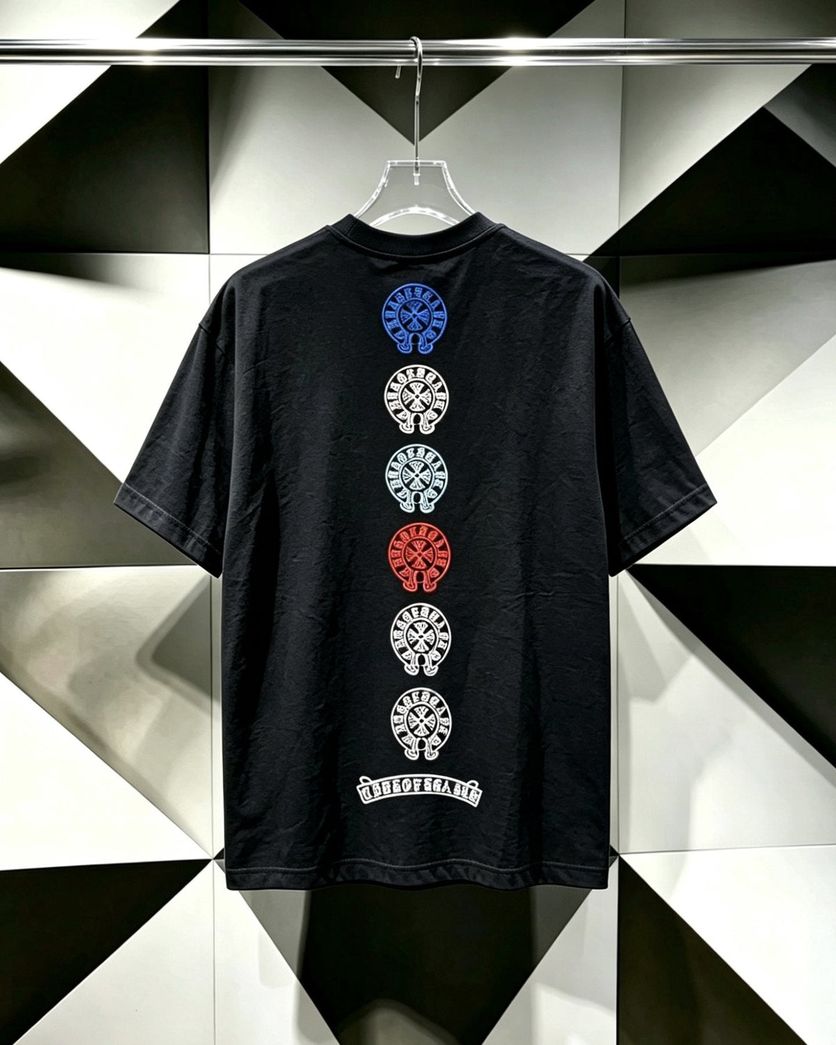 Chrome Hearts Vertical Back Graphic T-Shirt ¡ª back
