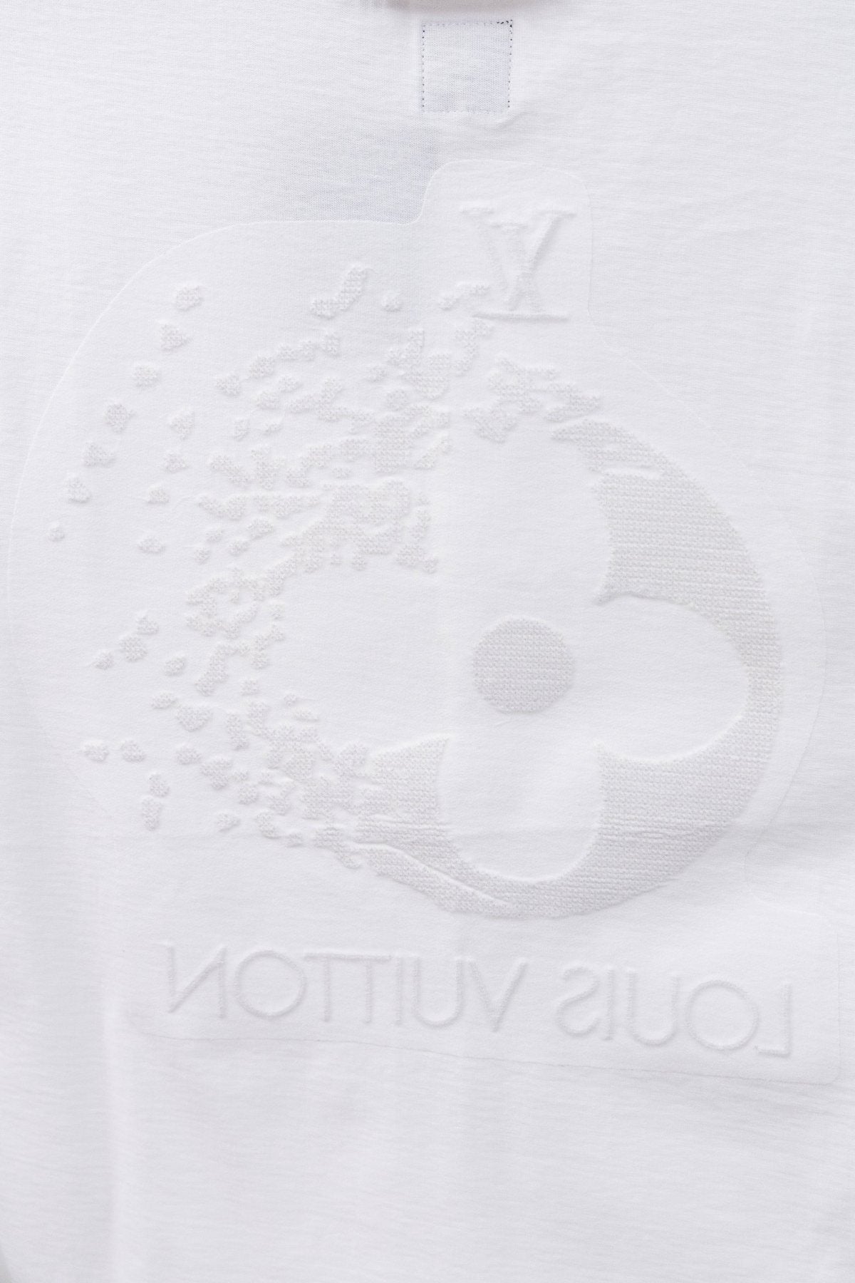 Louis Vuitton*LV Tonal Floral Graphic Short-Sleeve T-Shirt ¡ª detail