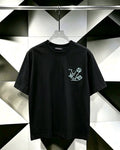 Louis Vuitton*LV Floral Embroidered Short-Sleeve T-Shirt ¡ª hero