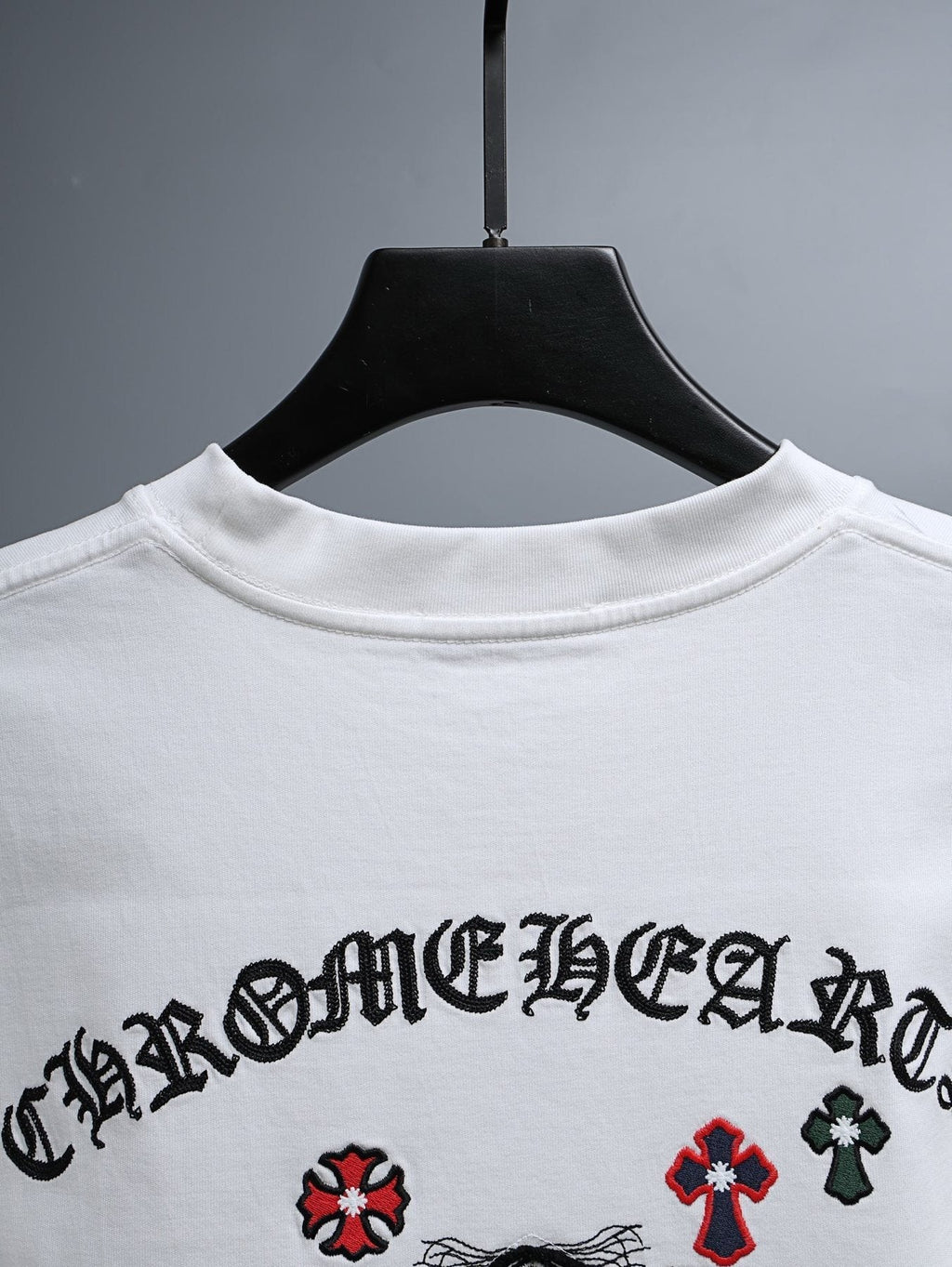 Chrome Hearts Cross Graphic Short-Sleeve T-Shirt ¡ª detail
