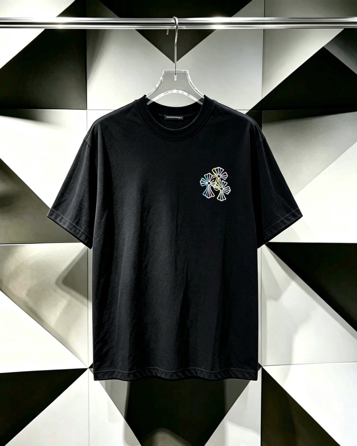 Chrome Hearts Floral Cross Short-Sleeve T-Shirt ¡ª hero