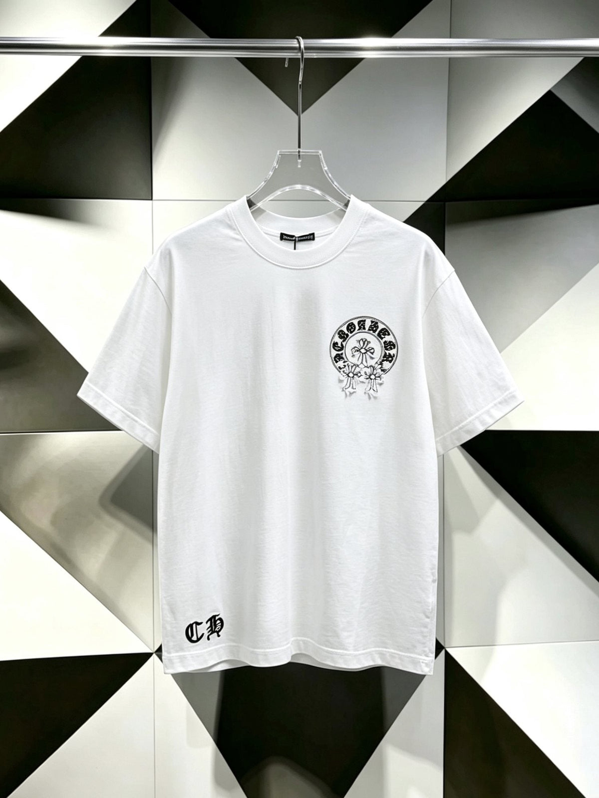 Chrome Hearts Floral Gothic Graphic T-Shirt ¡ª hero