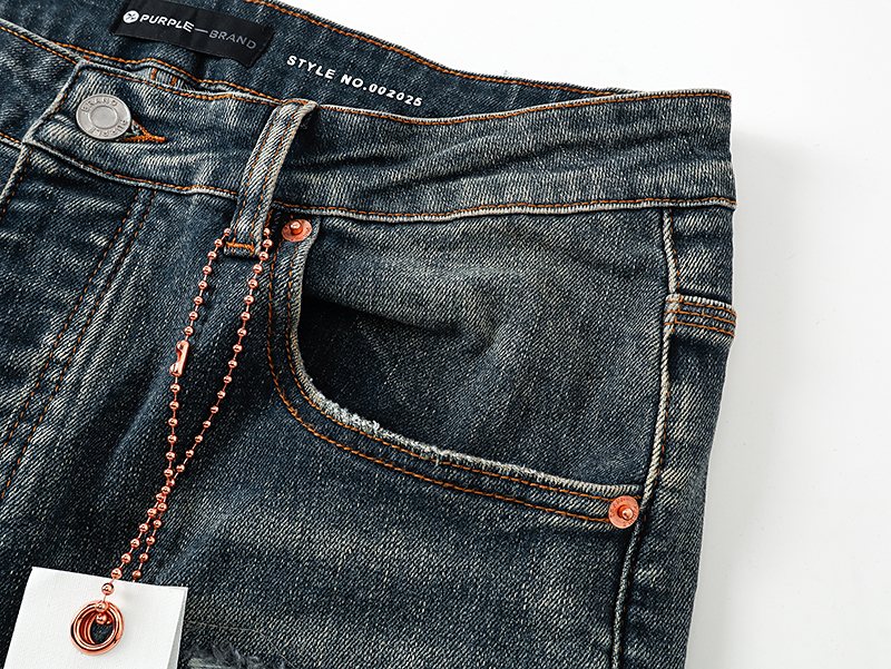 Purple Brand Distressed Flared Jeans ¡ª detail