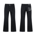 RTA Black Distressed Flared Jeans ¡ª hero