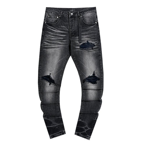 AMIRI Black Distressed Washed Jeans ¡ª hero
