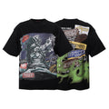 RARE PEACE 14 Decals Rhinestone Short-Sleeve T-Shirt ¡ª hero