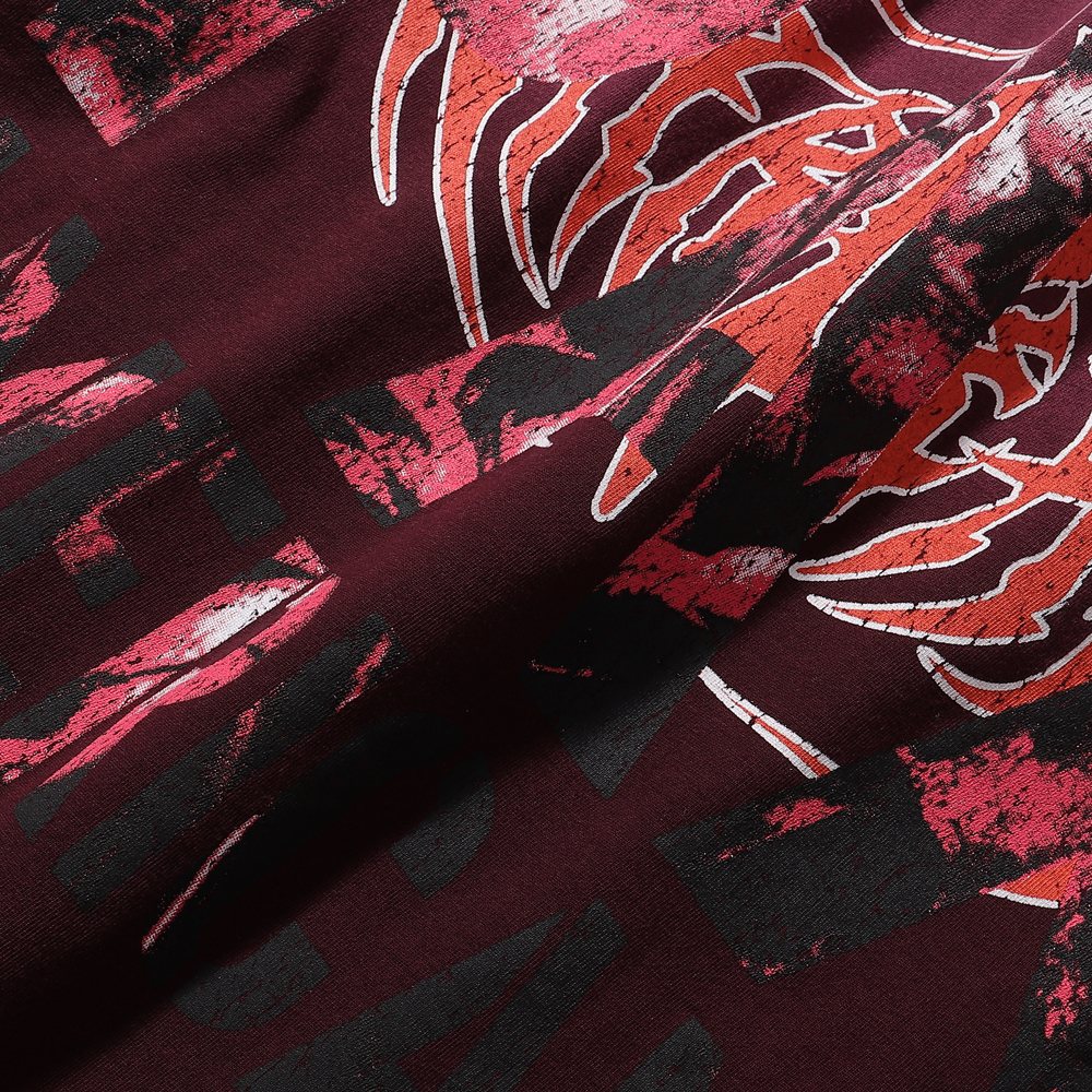 RARE PEACE Dark Warrior Angel Graphic Short-Sleeve T-Shirt ¡ª detail