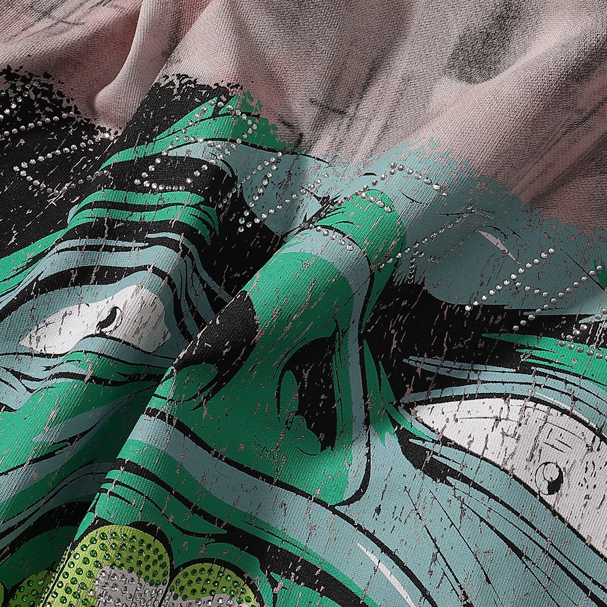RARE PEACE Enraged Graphic Short-Sleeve T-Shirt ¡ª detail