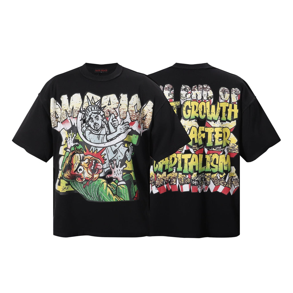 RARE PEACE America Graphic Short-Sleeve T-Shirt ¡ª hero