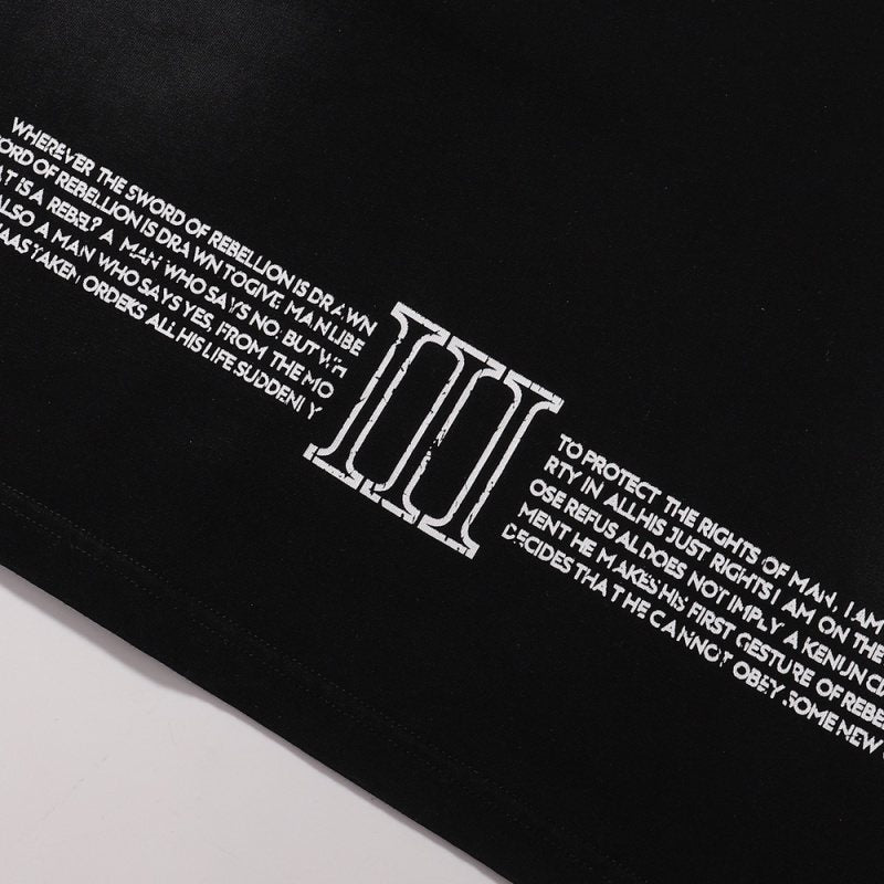 R3BEL Howl Wolf Graphic T-Shirt ¡ª detail