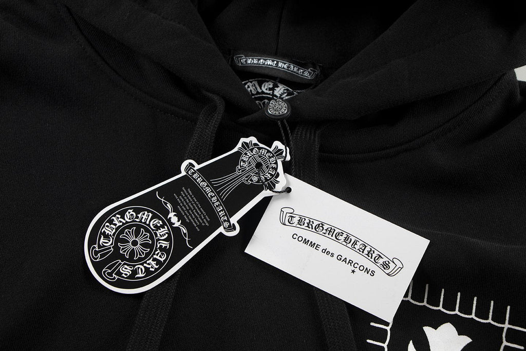 Chrome Hearts Cartoon Figure Graphic Hoodie ¡ª hang_tag