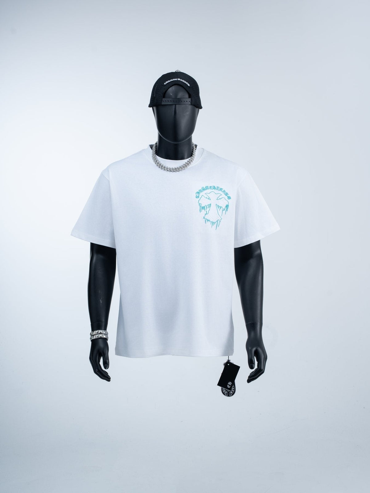 Chrome Hearts Sanskrit Cross Graphic T-Shirt ¡ª front