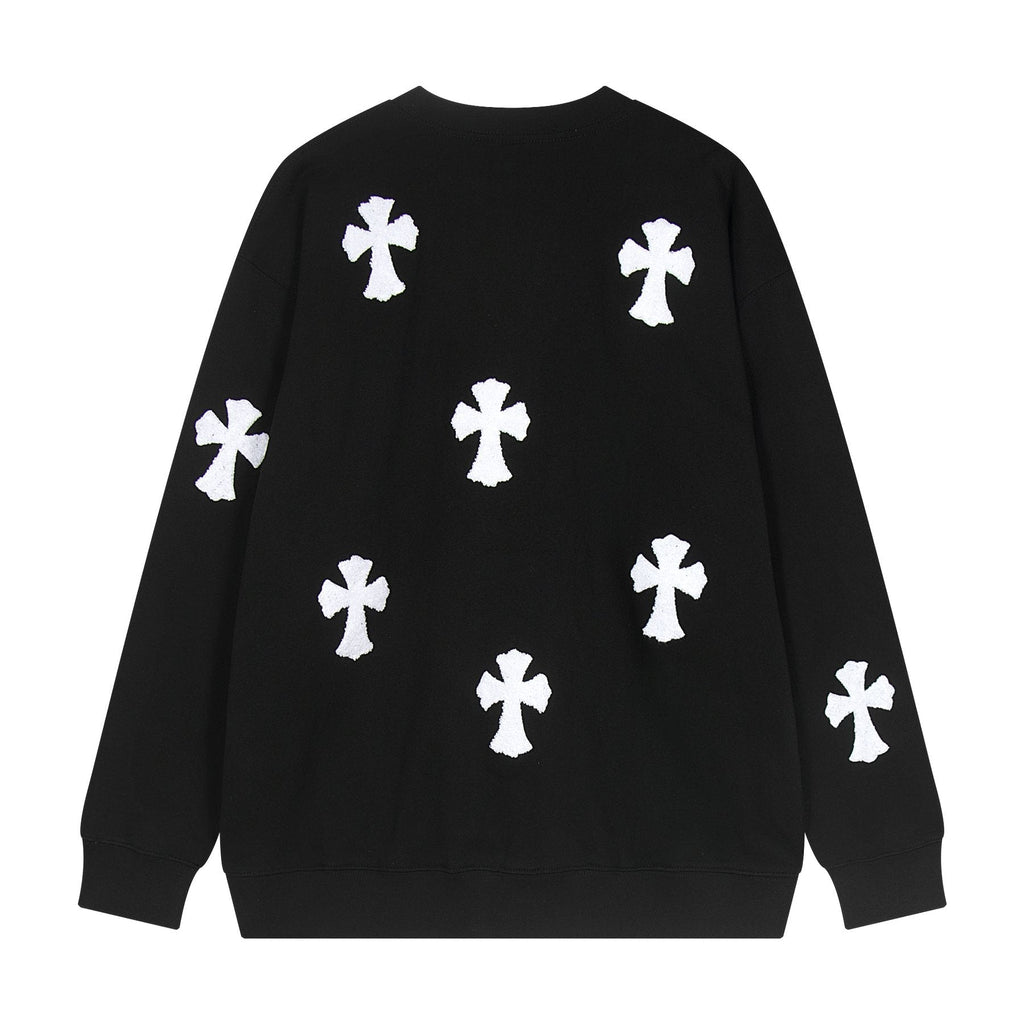 Chrome Hearts Cross Patch Crewneck Sweatshirt ¡ª back