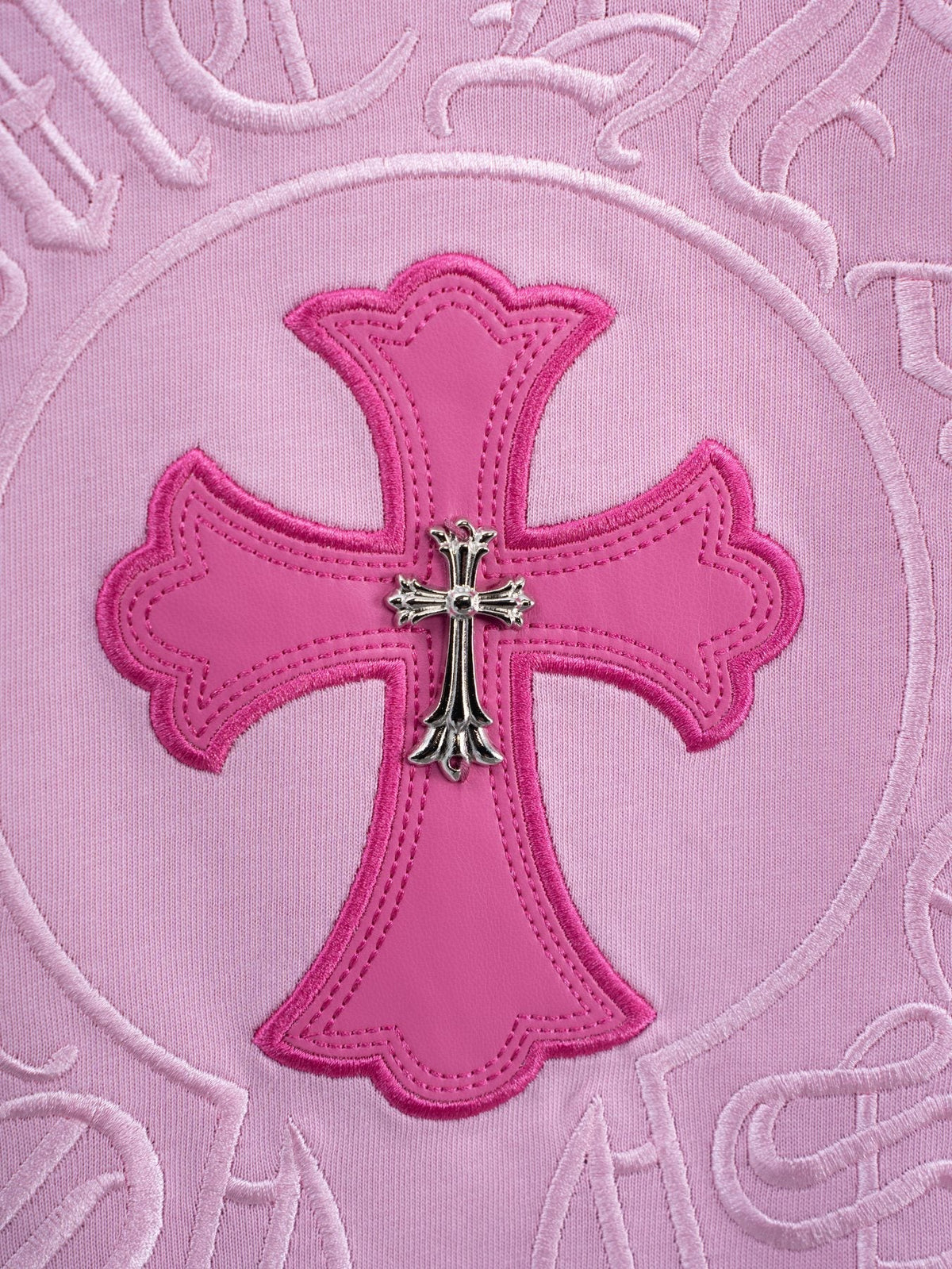 Chrome Hearts Cross Graphic Short-Sleeve T-Shirt ¡ª detail