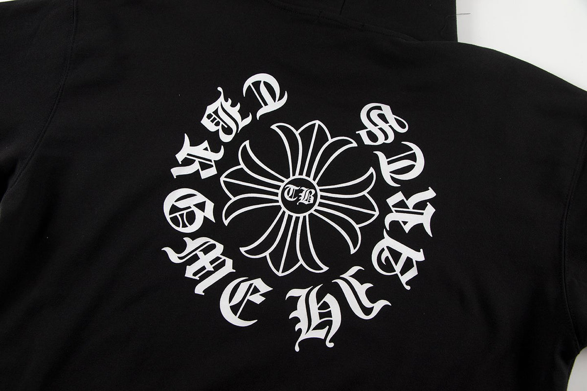 Chrome Hearts Flower Back Graphic Hoodie ¡ª detail