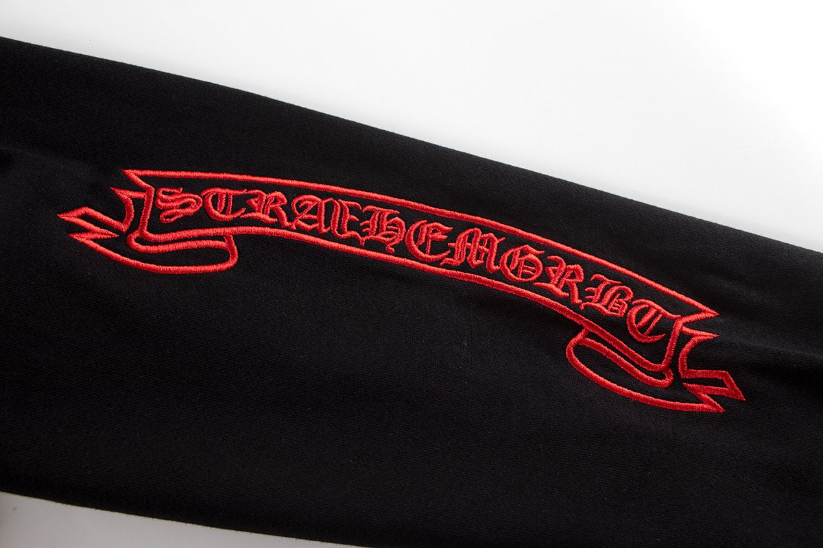 Chrome Hearts Flower Back Graphic Hoodie ¡ª detail