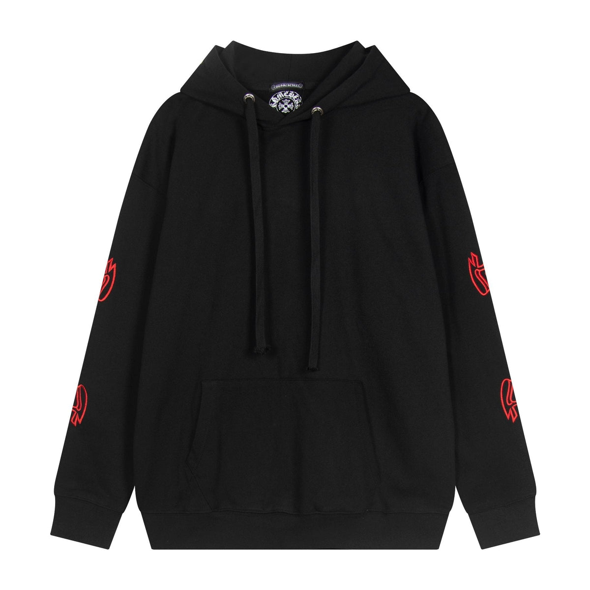Chrome Hearts Flower Back Graphic Hoodie ¡ª front
