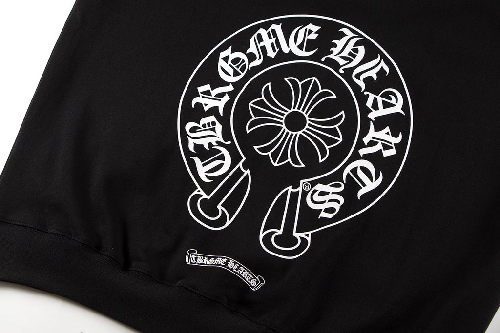 Chrome Hearts Rainbow Horseshoe Graphic Zip-Up Hoodie ¡ª detail
