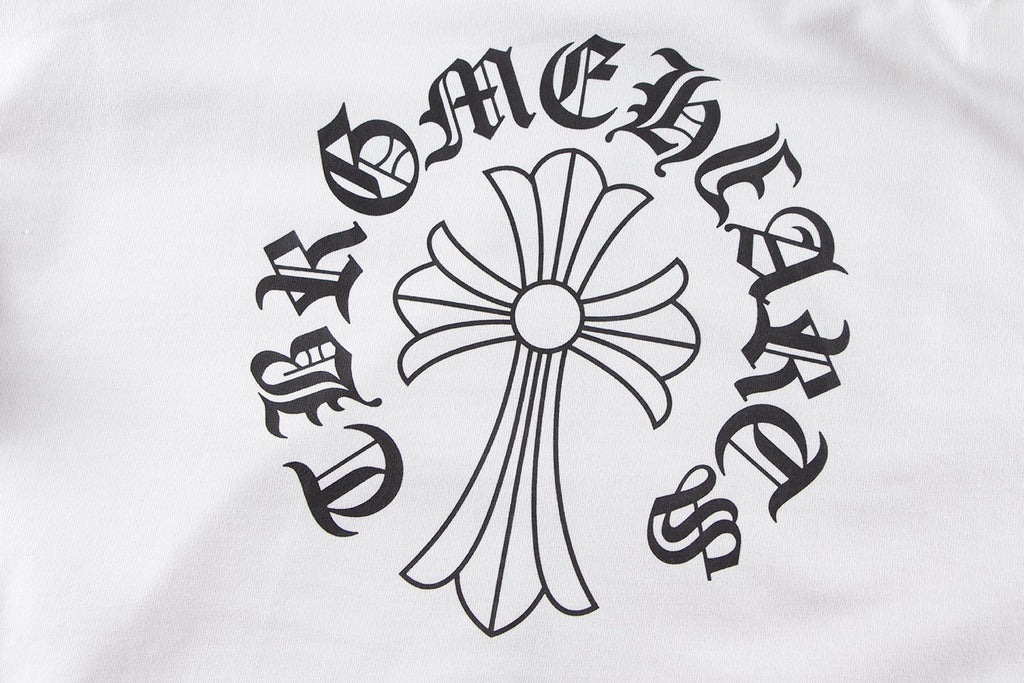Chrome Hearts Horseshoe Cross Sanskrit Zip Hoodie ¡ª detail