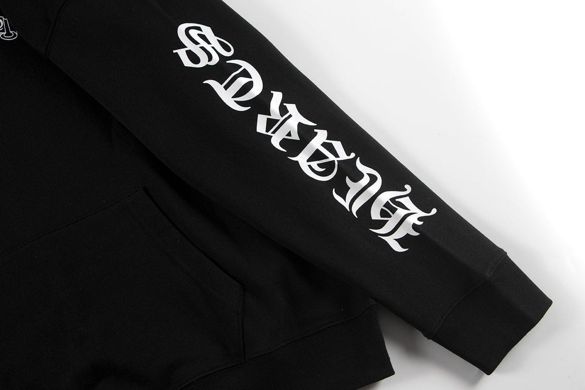 Chrome Hearts Slogan Graphic Hoodie ¡ª detail