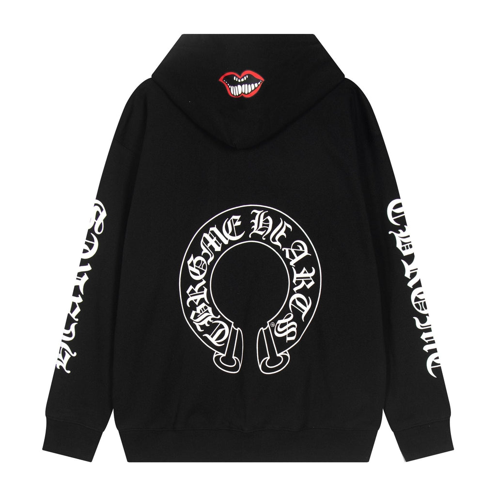 Chrome Hearts Slogan Graphic Hoodie ¡ª back