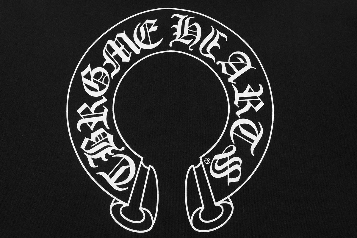 Chrome Hearts Horseshoe Graphic Zip Hoodie ¡ª detail