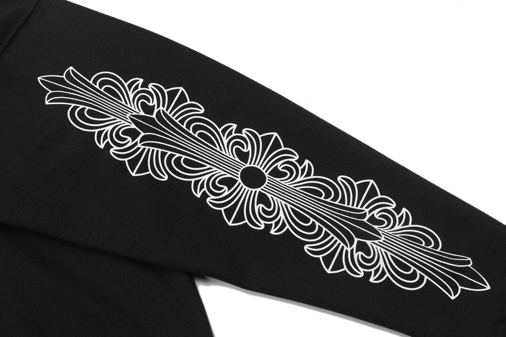 Chrome Hearts Horseshoe Graphic Zip Hoodie ¡ª detail