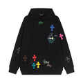 Chrome Hearts Cross Graphic Pullover Hoodie - Black ¡ª hero