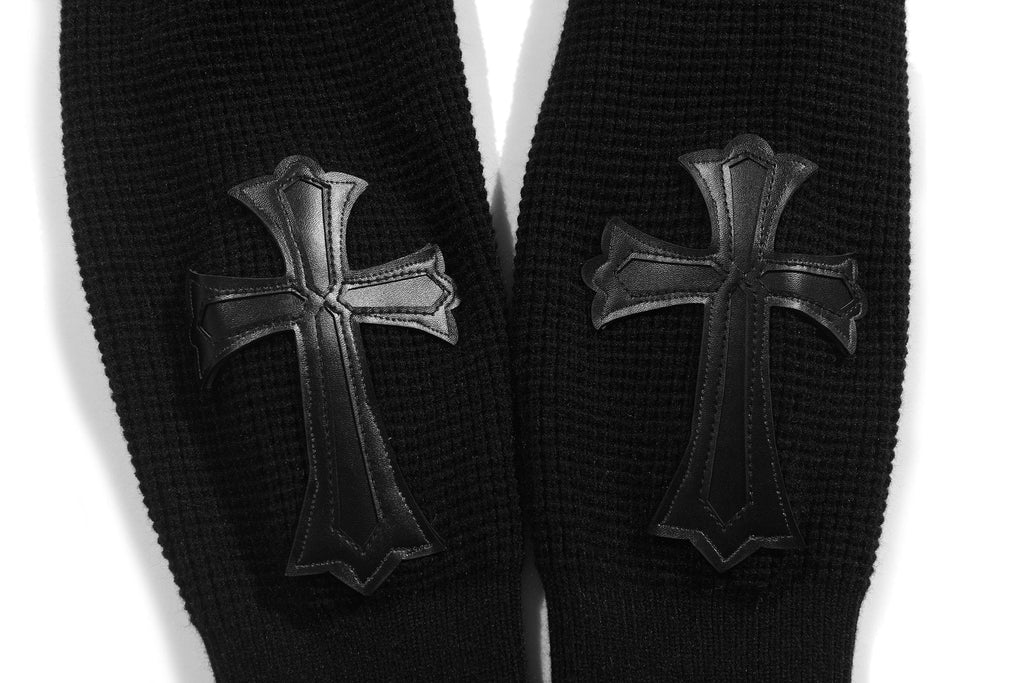 Chrome Hearts Cross Applique Knit Sweater ¡ª detail