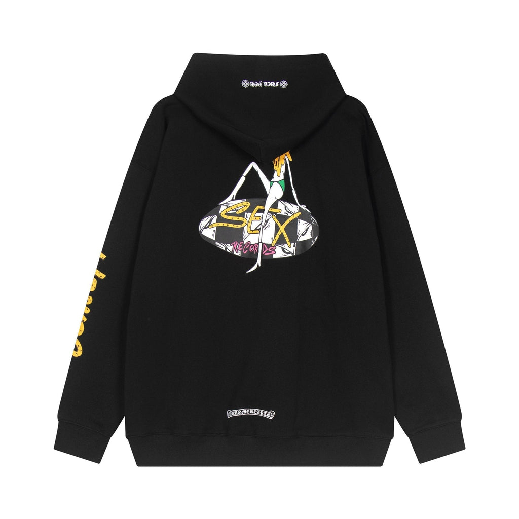 Chrome Hearts Multicolor Graphic Hoodie ¡ª back