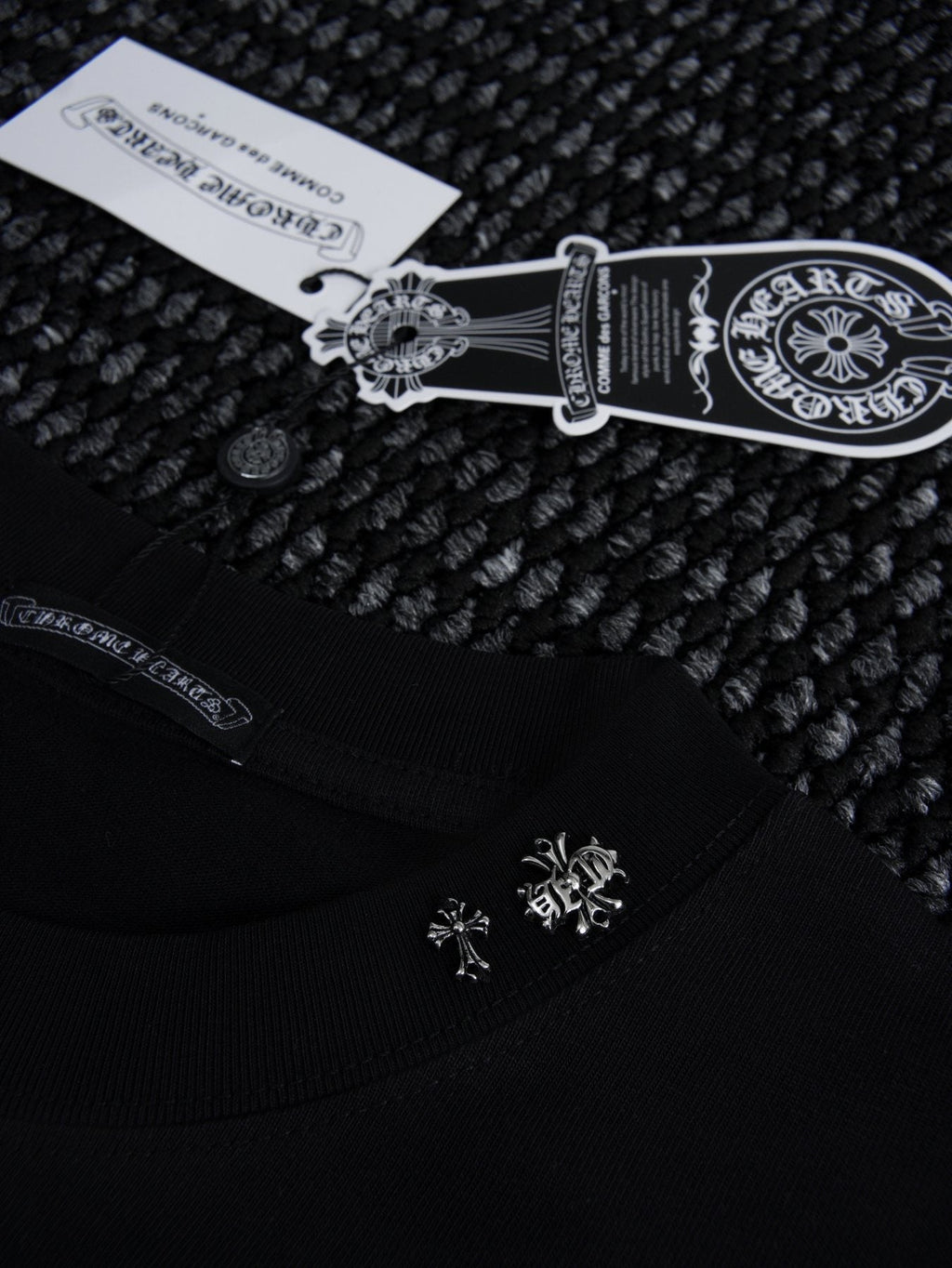 Chrome Hearts Classic Cross Graphic T-Shirt ¡ª hang_tag