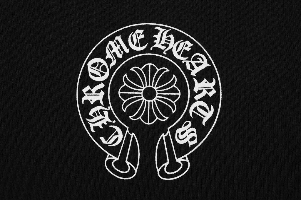 Chrome Hearts Horseshoe Floral Graphic T-Shirt ¡ª detail