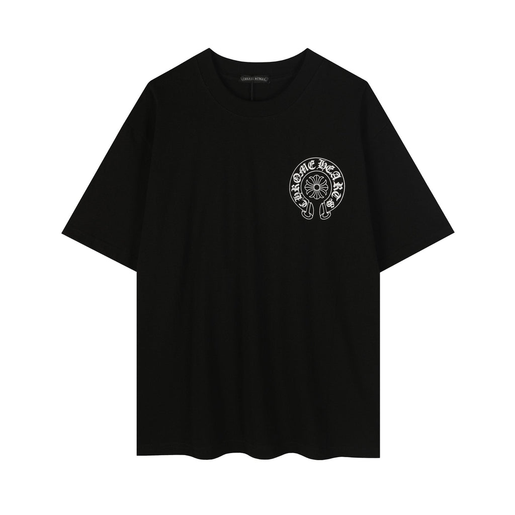 Chrome Hearts Horseshoe Floral Graphic T-Shirt ¡ª hero