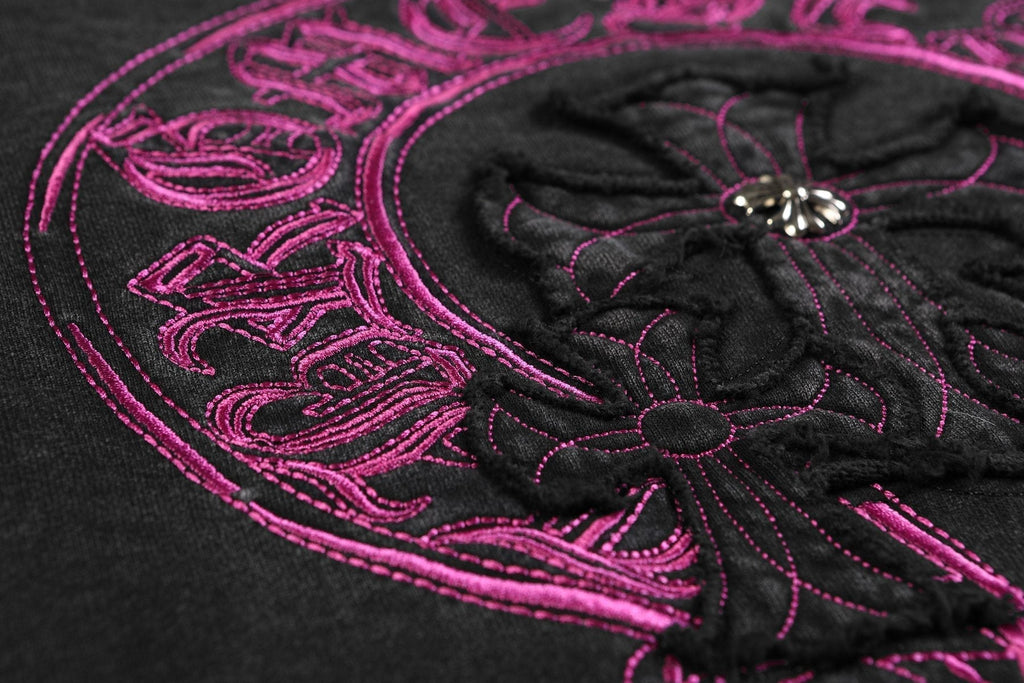 Chrome Hearts Cross Slogan Graphic Sweatshirt ¡ª detail