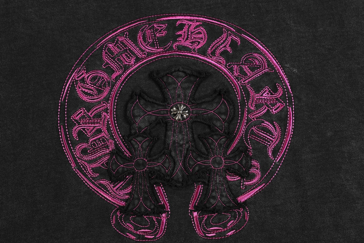 Chrome Hearts Cross Slogan Graphic Sweatshirt ¡ª detail